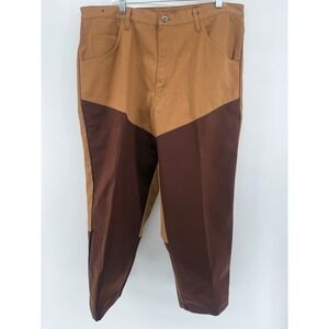 Walls Ranch Relaxed Fit Canvas Work Field Pants Men's 40x25 Brown on‎ Brown